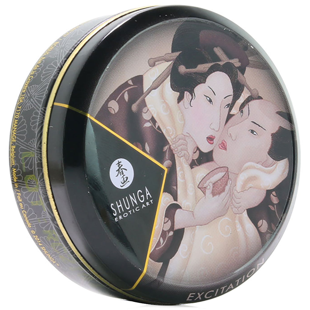 Excitation Mini Massage Candle 1oz/30ml in Chocolate