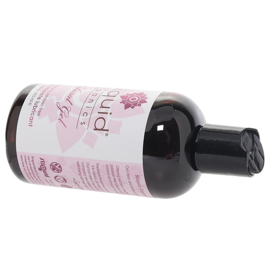 Sliquid Organics Natural Gel Lubricant: Luxurious Water-Based Lube for Sensitive Skin (8.5oz)