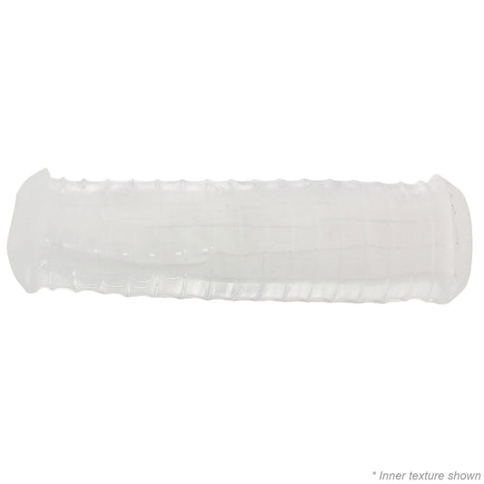 Doc Johnson The Tube ULTRASKYN Stroker in Clear - Male Masturbators - HoneyHugs Canada (View 2)