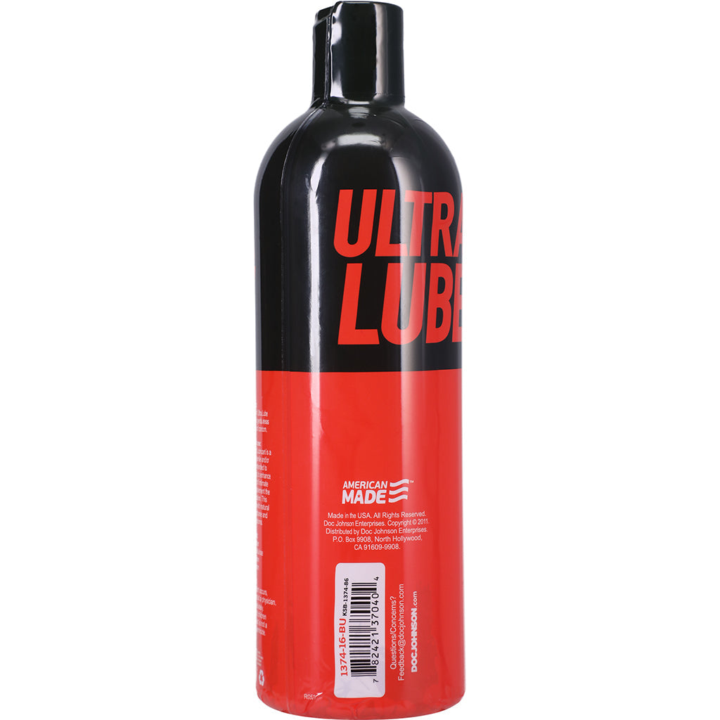 Doc Johnson Ultra Water-Based Lube | Luxurious 16oz/473ml Personal Lubricant for Ultimate Comfort