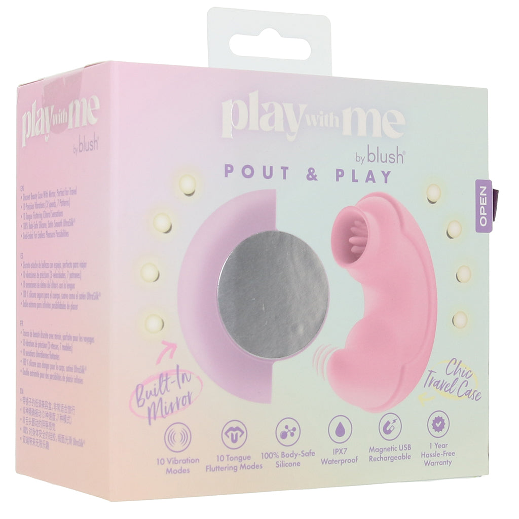 Play with me Play with Me Pout & Play Compact Dual Vibe - Vibrators - HoneyHugs Canada (View 9)