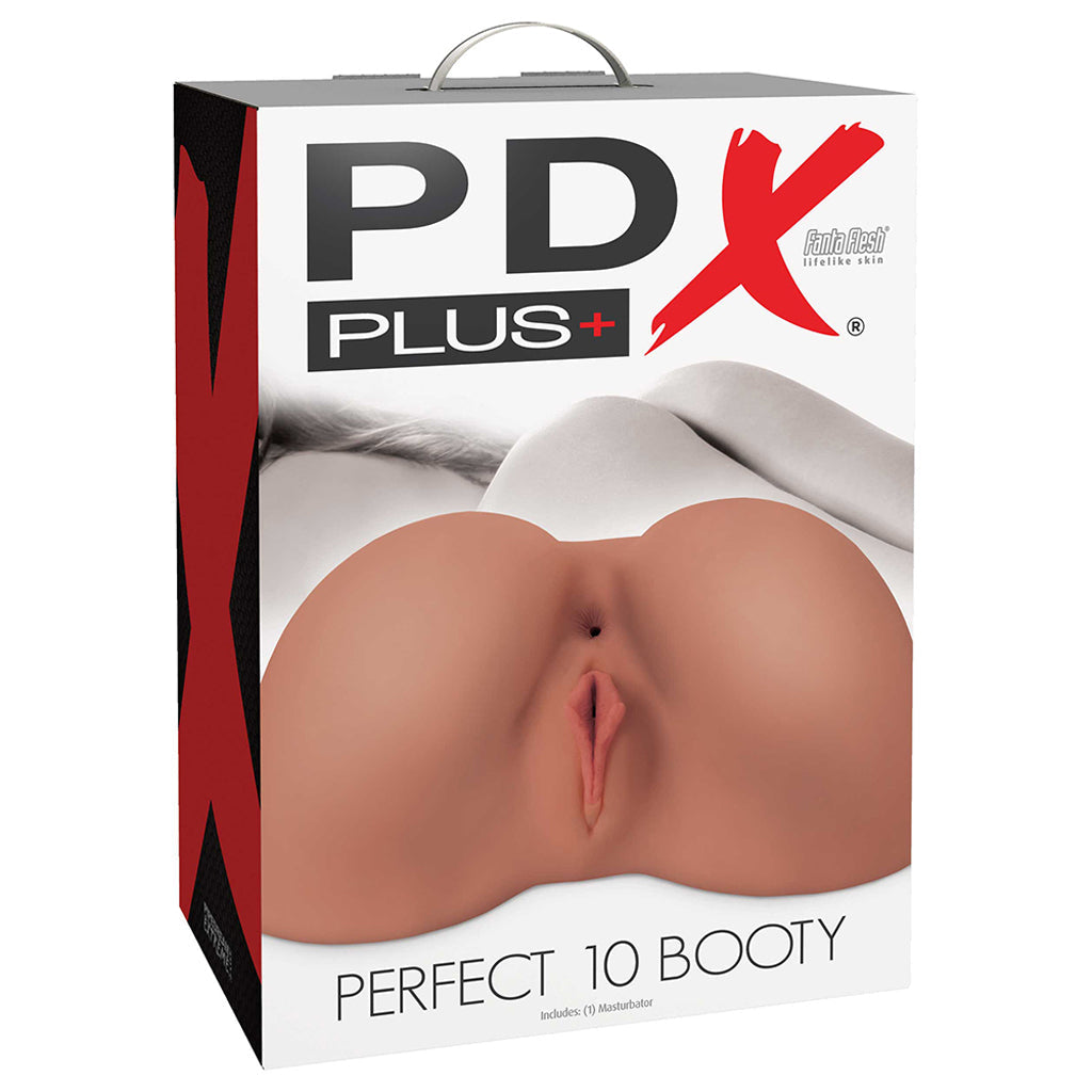 PDX Plus Perfect 10 Booty Masturbator in Tan