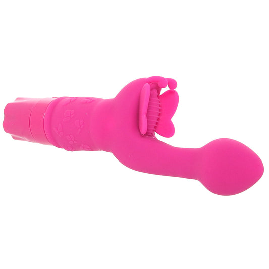 Silicone Butterfly Kiss Vibe in Pink