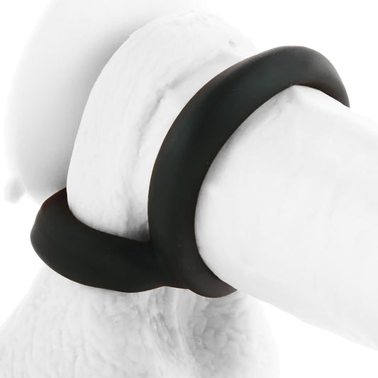 Renegade Black Infinity Ring: Super Stretchable Dual Enhancement for Unforgettable Pleasure
