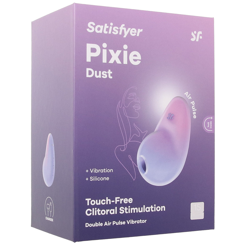 Satisfyer Satisfyer Pixie Dust Double Air Pulse Vibe in Violet & Pink - Vibrators - HoneyHugs Canada (View 9)