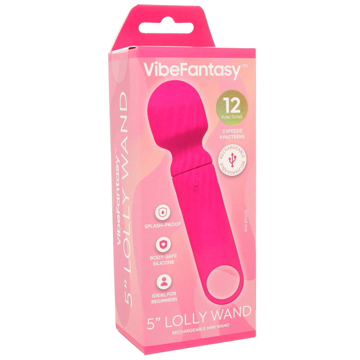 VibeFantasy Lolly Wand Mini Vibe in Pink