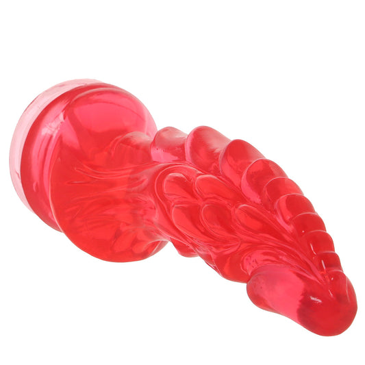 Crystal Jellies 8.5 Inch Invader Dildo in Pink