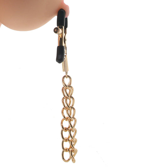 Ride 'Em Nipple Clamps: Luxurious Adjustable Pinch & Tease