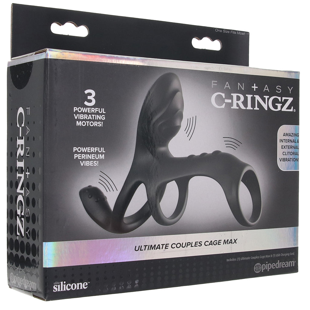Fantasy C-Ringz Fantasy C-Ringz Ultimate Couples Cage Max - Vibrators - HoneyHugs Canada (View 9)