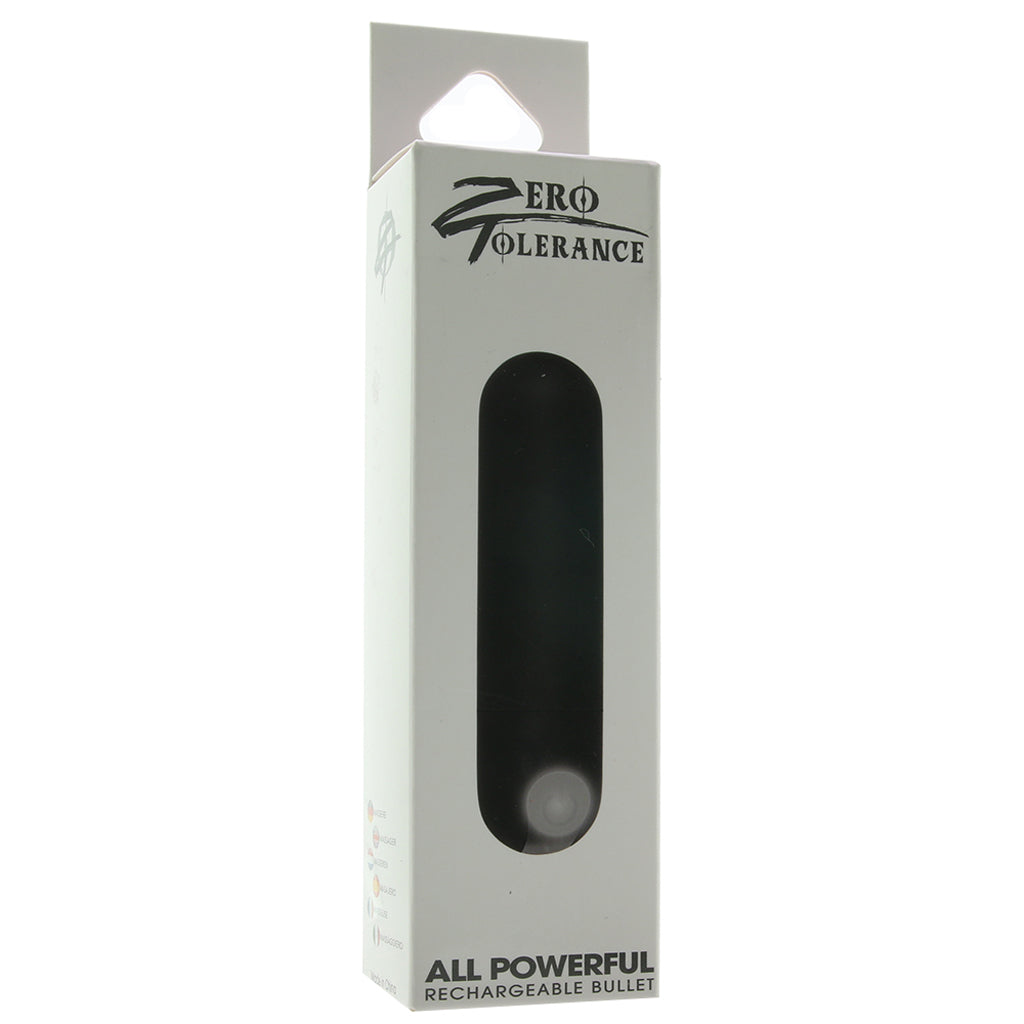 Zero Tolerance All Powerful Rechargeable Bullet Vibe - Vibrators - HoneyHugs Canada (View 6)