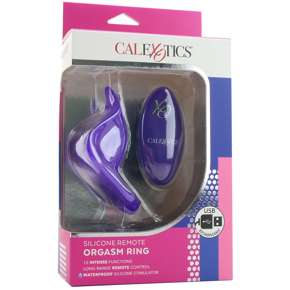 Silicone Remote Orgasm Vibrating Cock Ring