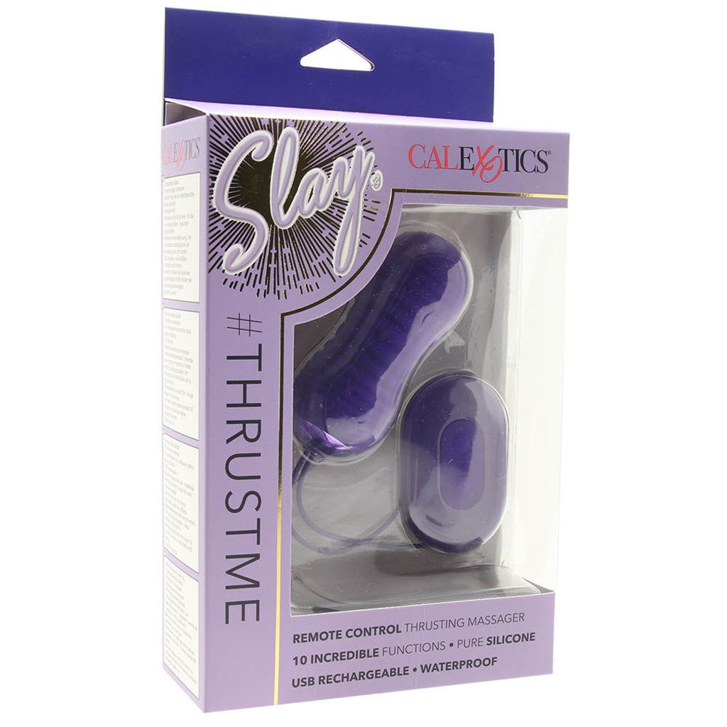 Slay #ThrustMe Remote Thrusting Vibe
