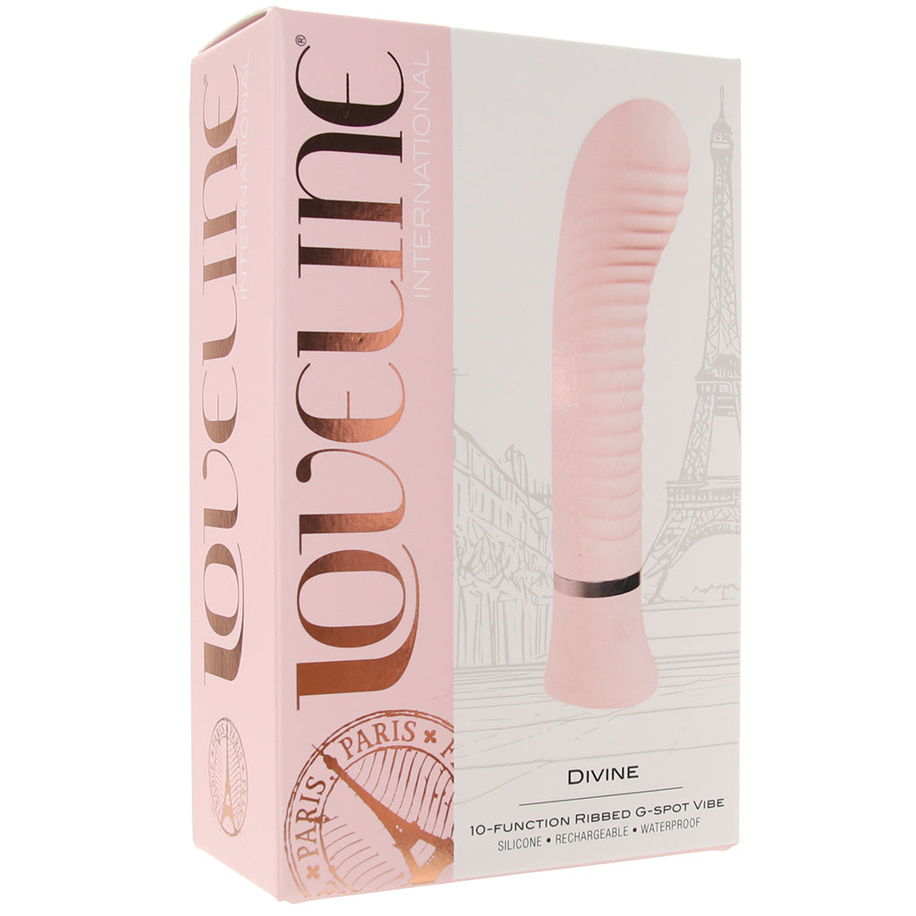 Loveline Loveline Divine Ribbed Mini G-Spot Vibe - Vibrators - HoneyHugs Canada (View 9)