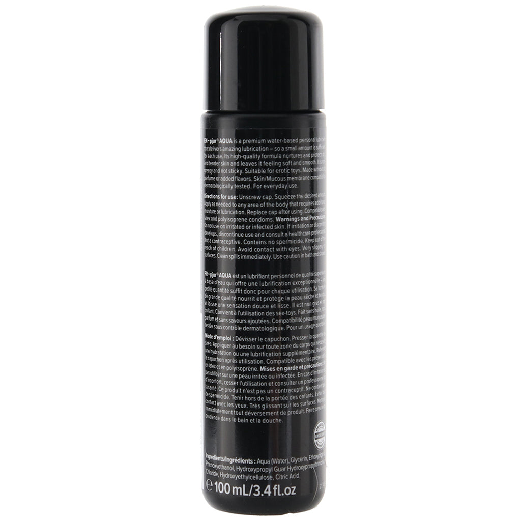 Aqua Water Based Lubricant in 3.4oz/100ml