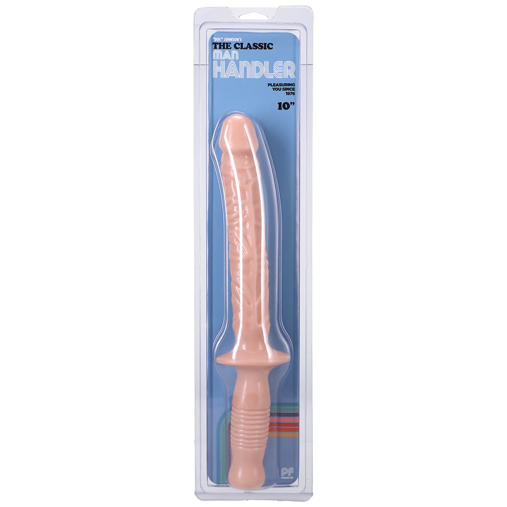 The Man Handler Dildo in White