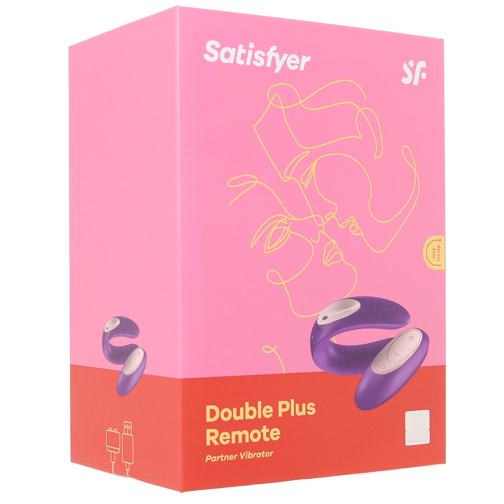 Satisfyer Satisfyer Double Plus Remote Partner Vibe - Vibrators - HoneyHugs Canada (View 9)