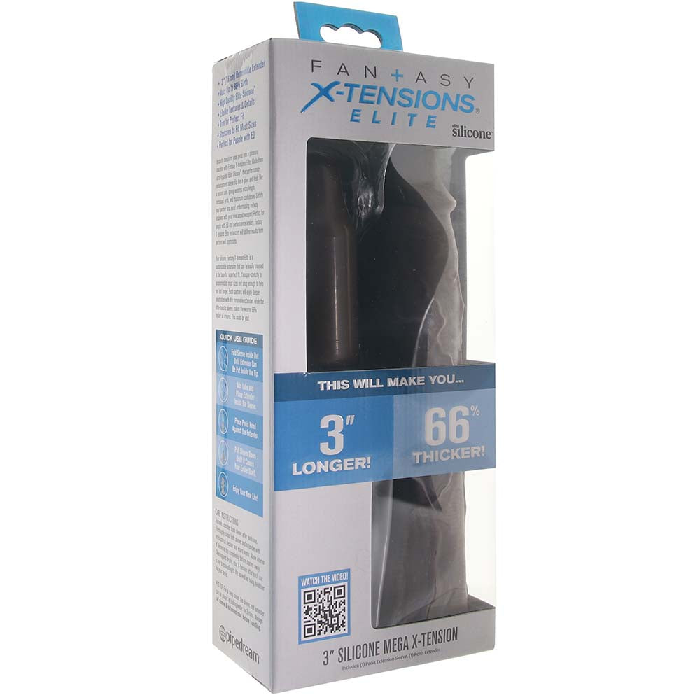 Fantasy X-tensions Elite 3 Inch Mega Enhancer in Brown