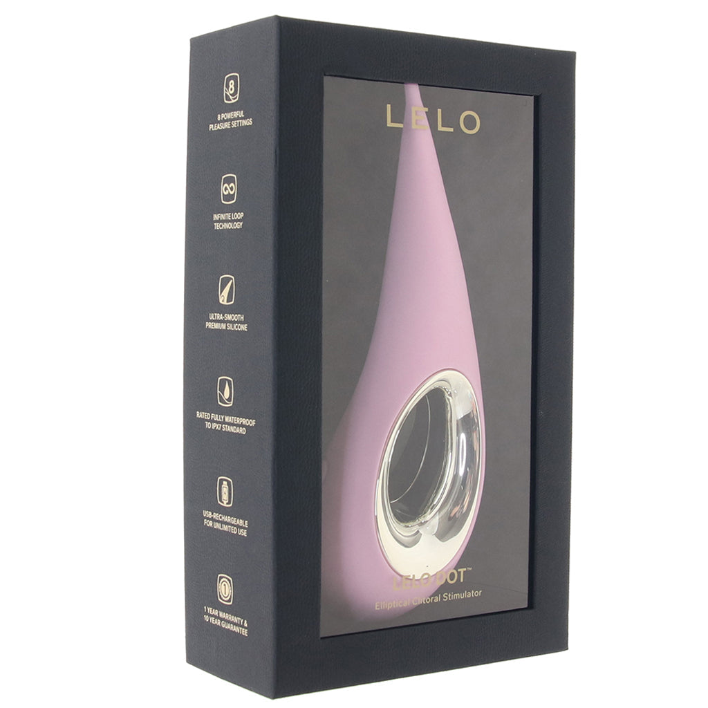 Lelo Lelo DOT Elliptical Clitoral Stimulator in Pink - Vibrators - HoneyHugs Canada (View 6)
