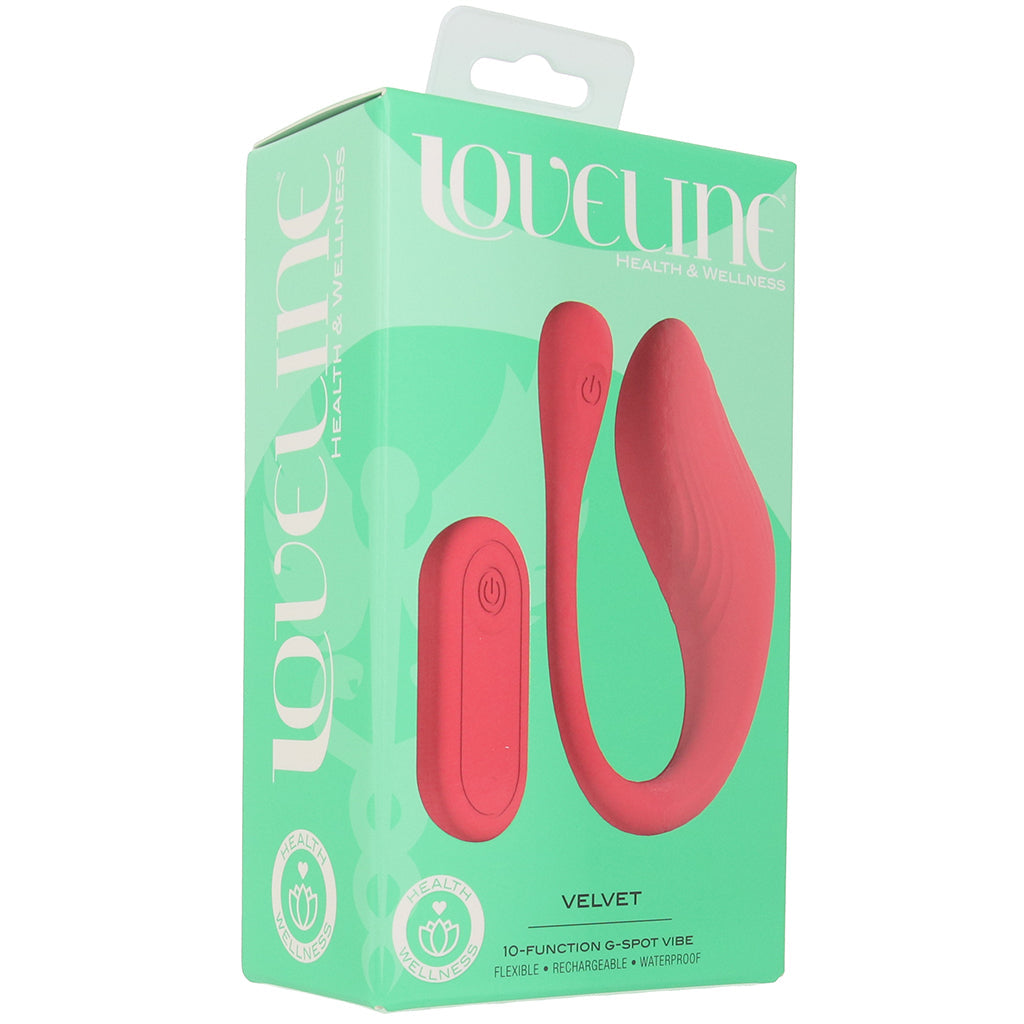 Loveline Loveline Velvet G-Spot Vibe - Vibrators - HoneyHugs Canada (View 9)