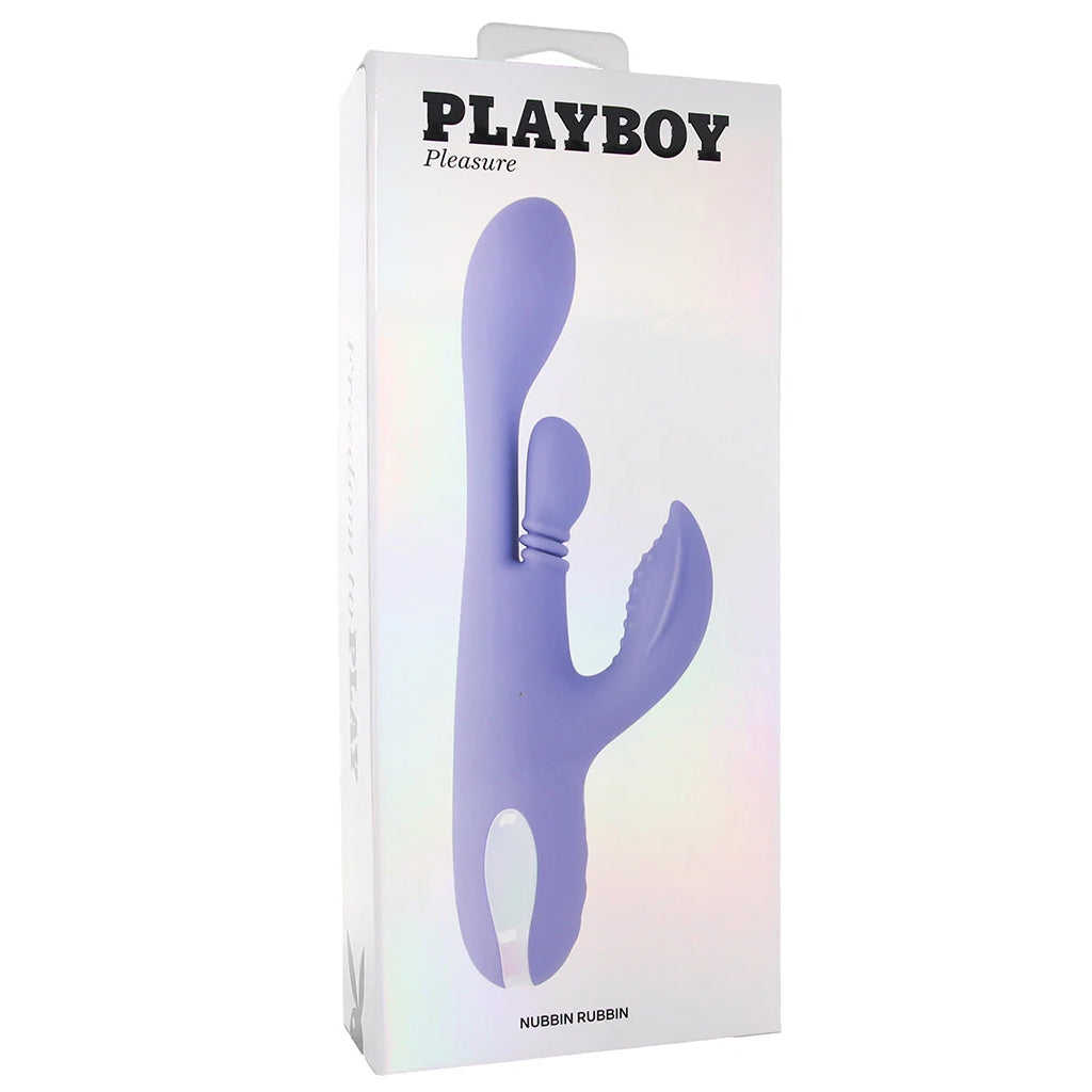 Playboy Playboy Nubbin Rubbin Rabbit Vibe - Vibrators - HoneyHugs Canada (View 9)