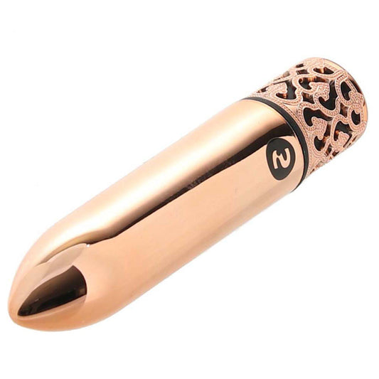 Ouch! Royal Gems Glamour Bullet Vibe in Rose Gold - Vibrators - HoneyHugs Canada (View 2)