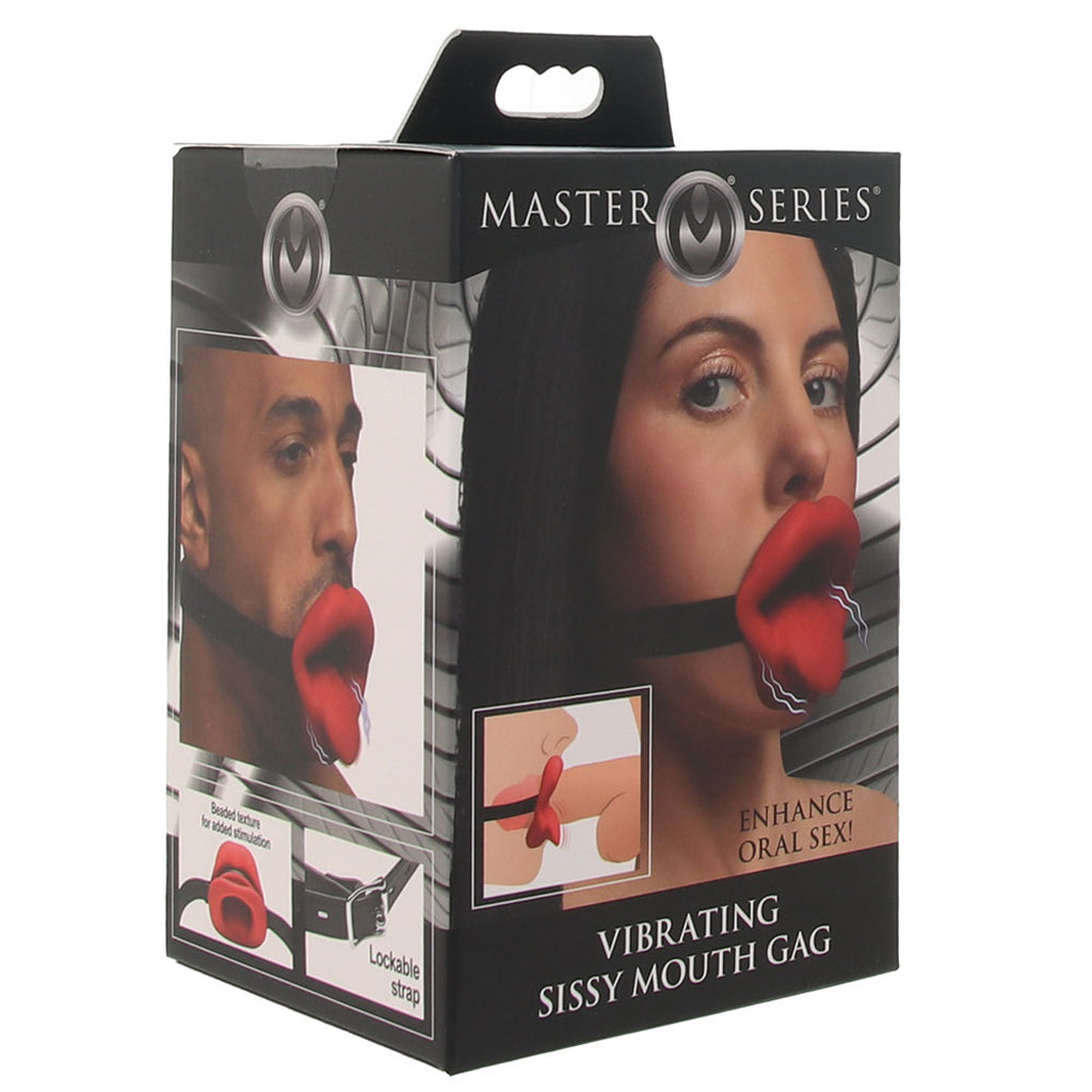 Master Series Master Series Vibrating Sissy Mouth Gag - Vibrators - HoneyHugs Canada (View 6)