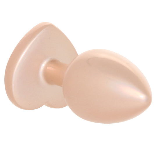 Booty Bling Gold Metal Jewelled Butt Plug in Small