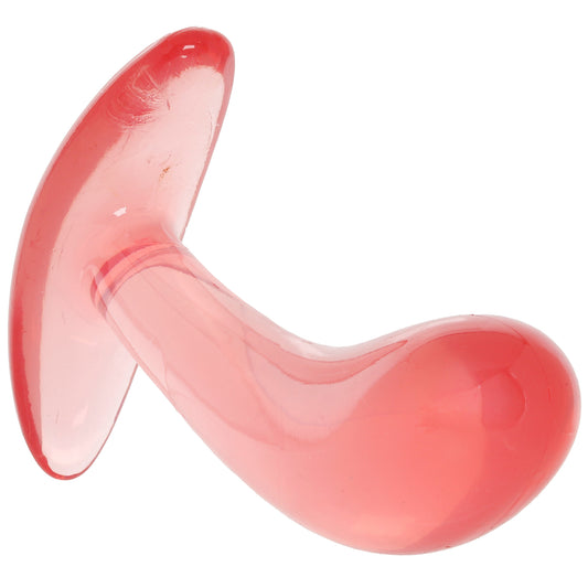 Crystal Jellies Curved Anal Trainer Set in Pink