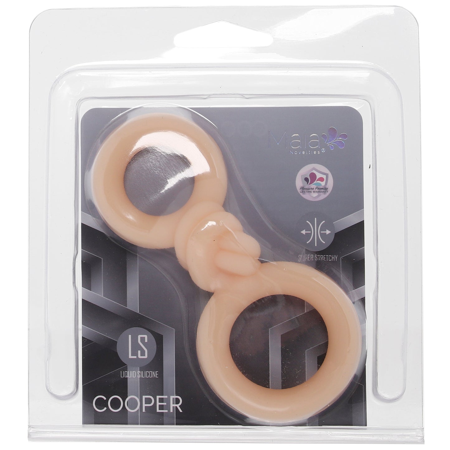 Cooper Liquid Silicone Dual Super Stretch C-Ring in Light