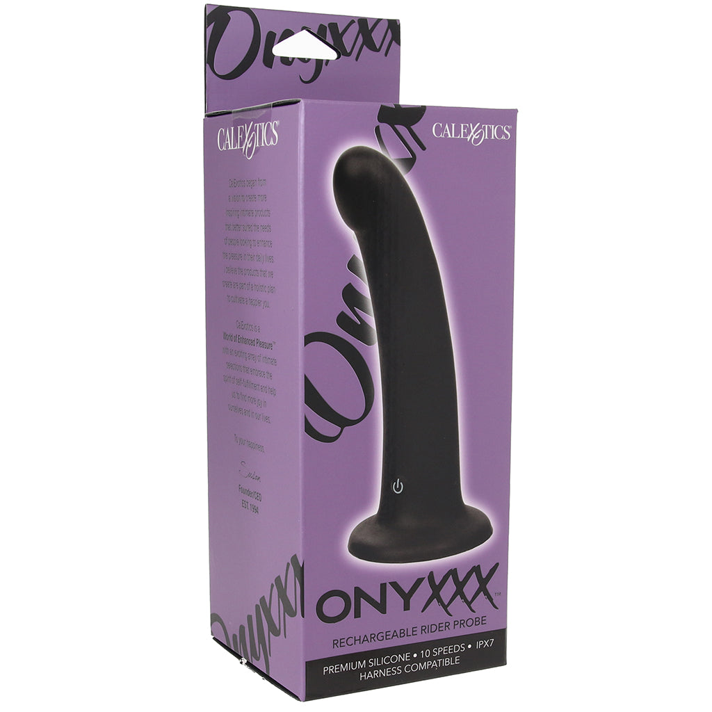 CalExotics Onyxxx Vibrating Rider Probe - Vibrators - HoneyHugs Canada (View 9)