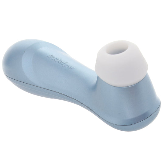 Satisfyer Satisfyer Pro 2 Gen 2 Air Pulse Stimulator in Blue - Vibrators - HoneyHugs Canada (View 2)