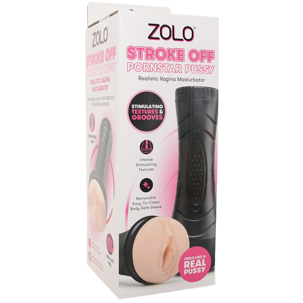 Zolo Stroke Off Pornstar Pussy Stroker