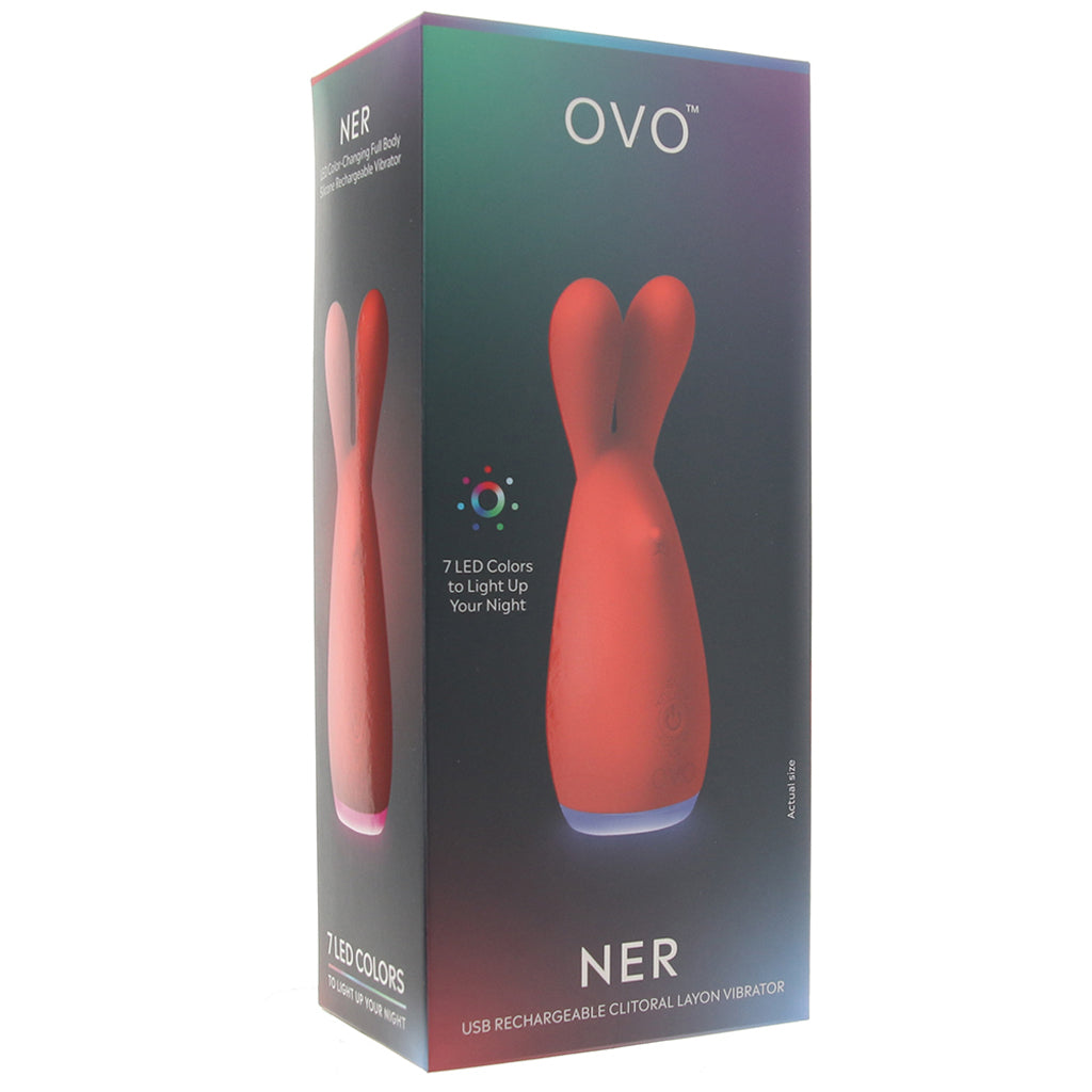OVO Ner Light Up Bunny Vibe - Vibrators - HoneyHugs Canada (View 6)