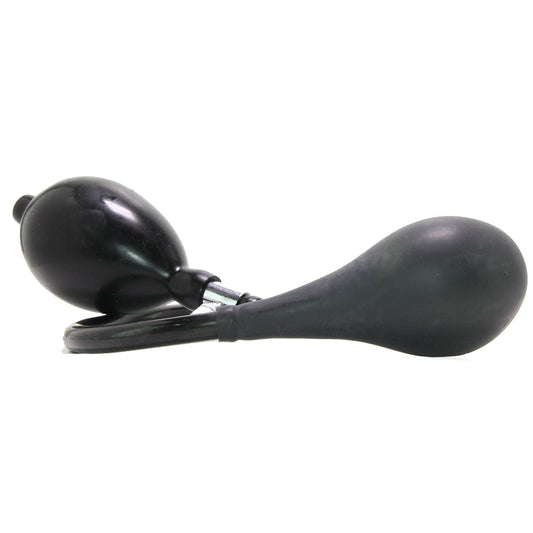 Frisky Black Inflatable Stimulator: Customizable Anal Pleasure & Depth