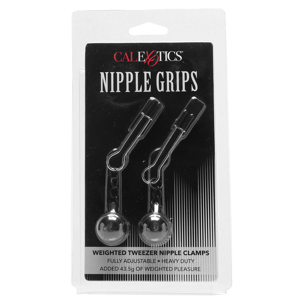 CalExotics Nipple Grips: Weighted Tweezer Clamps for Exquisite Sensation