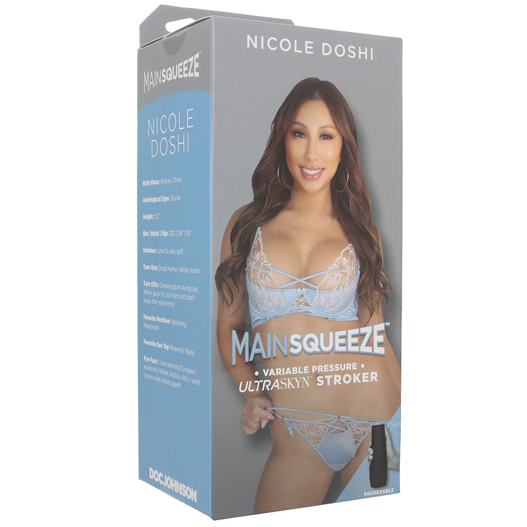 Main Squeeze Main Squeeze Nicole Doshi ULTRASKYN Stroker - Male Masturbators - HoneyHugs Canada (View 6)