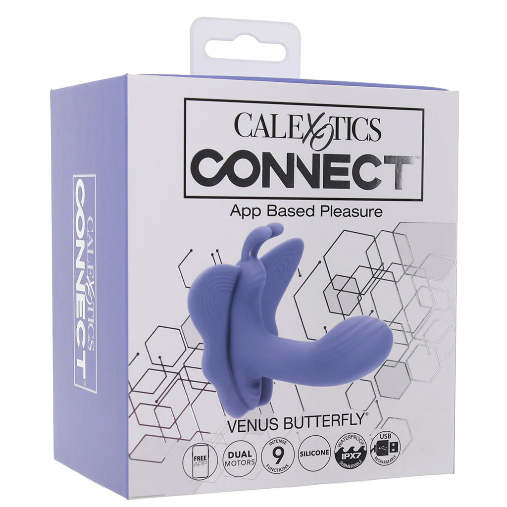 Connect App Controlled Venus Butterfly Wearable Vibe