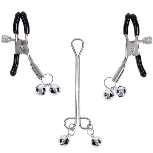 Shadow Bell Nipple and Clit Jewelry