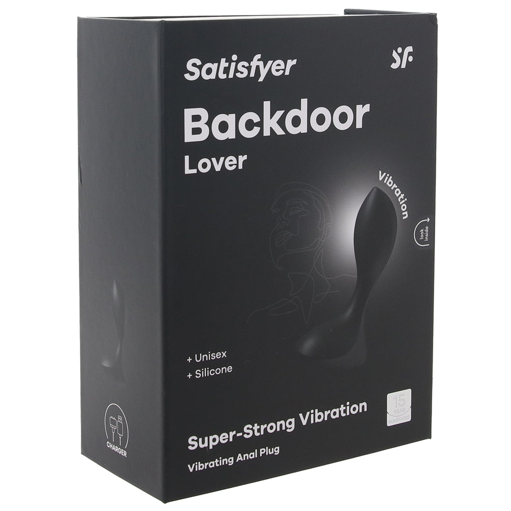 Satisfyer Satisfyer Backdoor Lover Plug Vibe in Black - Vibrators - HoneyHugs Canada (View 9)