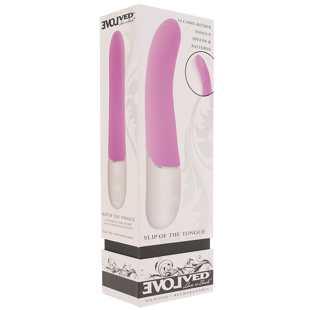 Evolved Novelties Slip Of The Tongue Vibe - Vibrators - HoneyHugs Canada (View 6)