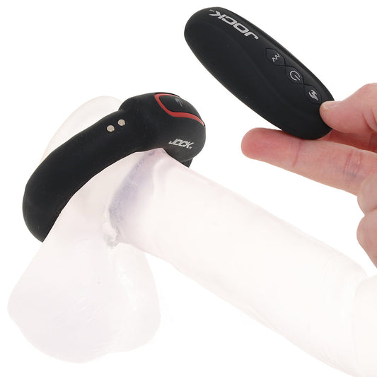 JOCK Jock Rumbler Vibrating & Warming Cock Ring in Large - Vibrators - HoneyHugs Canada (View 2)