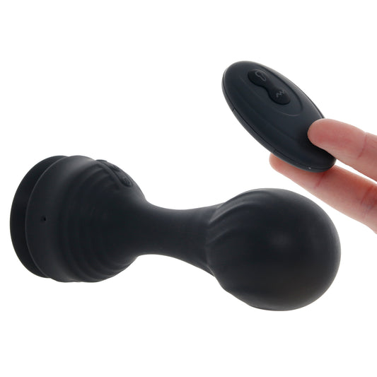 Maverick Inflatable Vibrating Butt Plug