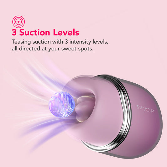 Klitty Dual-Action Licking & Suction Stimulator