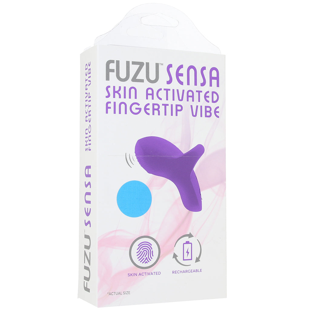 Deeva Fuzu Sensa Skin Activated Finger Vibe in Blue - Vibrators - HoneyHugs Canada (View 6)