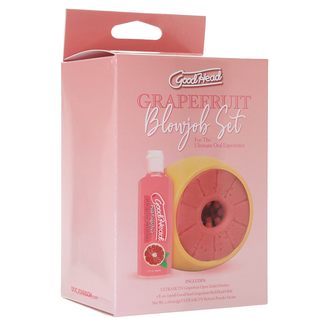 GoodHead GoodHead Grapefruit Blowjob Set - Male Masturbators - HoneyHugs Canada (View 6)