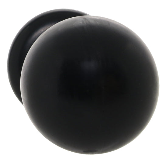 The Classic Round 3 Piece Butt Plug Set in Black