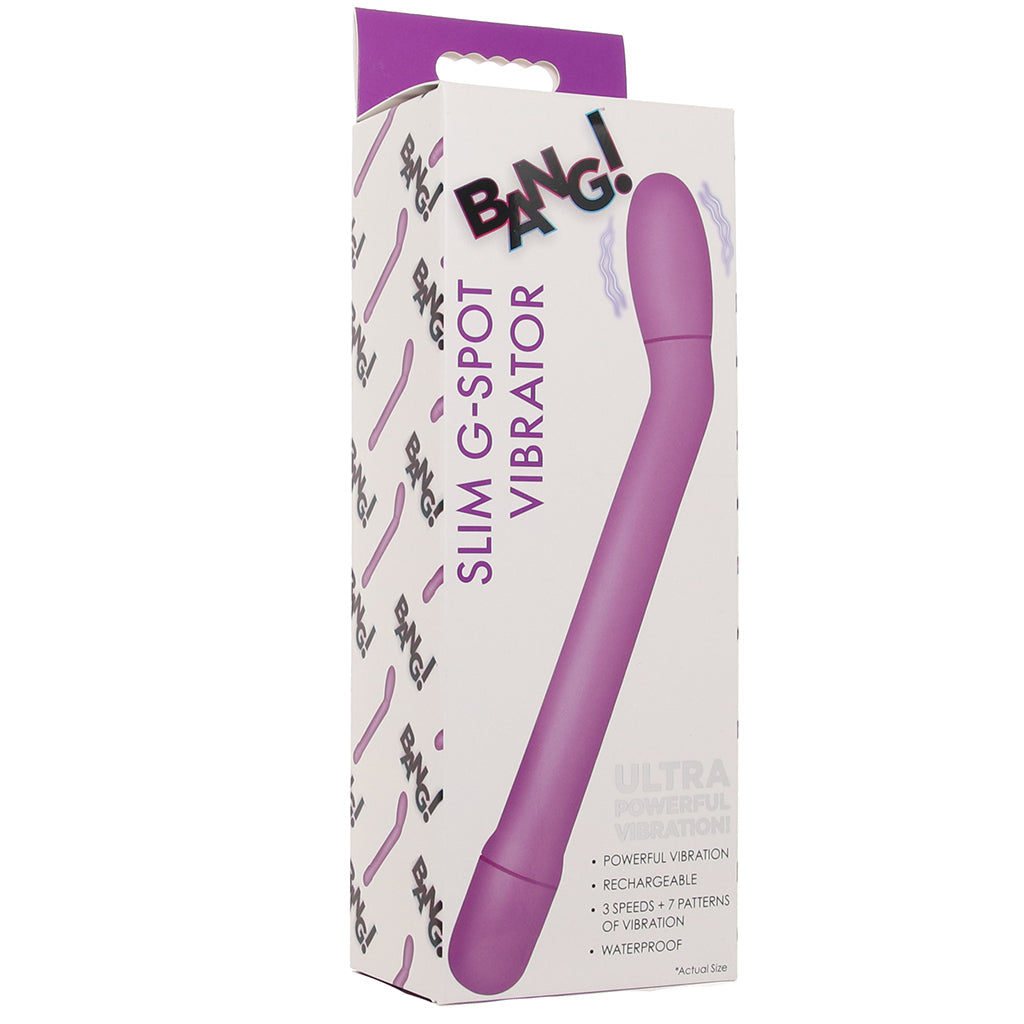 Bang! Slim G-Spot Vibe in Purple