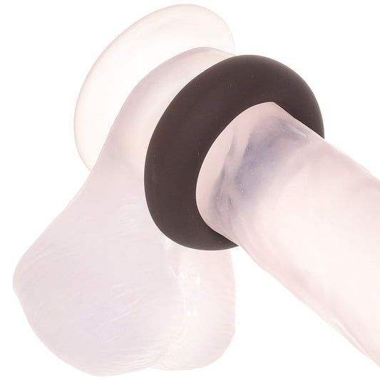 Gunner Liquid Silicone Super Stretch C-Ring in Dark
