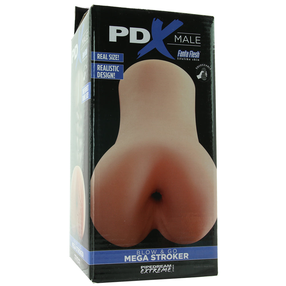 Pipedream Extreme Toyz PDX Blow & Go Mega Stroker in Flesh - Male Masturbators - HoneyHugs Canada (View 6)