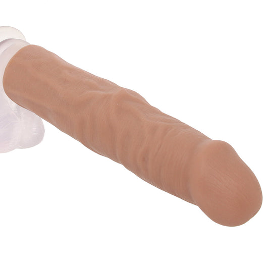 XR Brands Jock Vibrating Realistic Penis Extender in Tan - Dildos - HoneyHugs Canada (View 2)